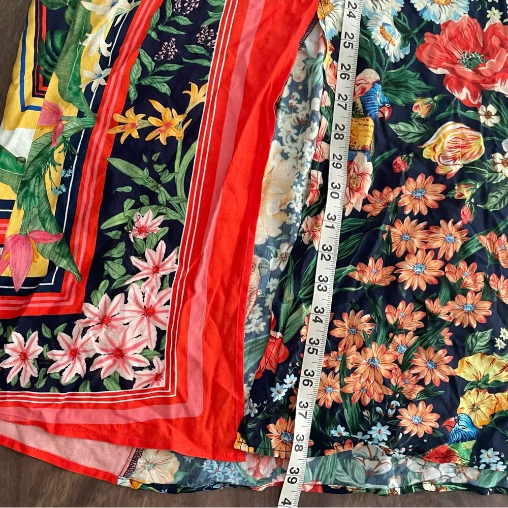 ANTHROPOLOGIE Farm Rio Fiji Midi Skirt - Picture 6 of 16